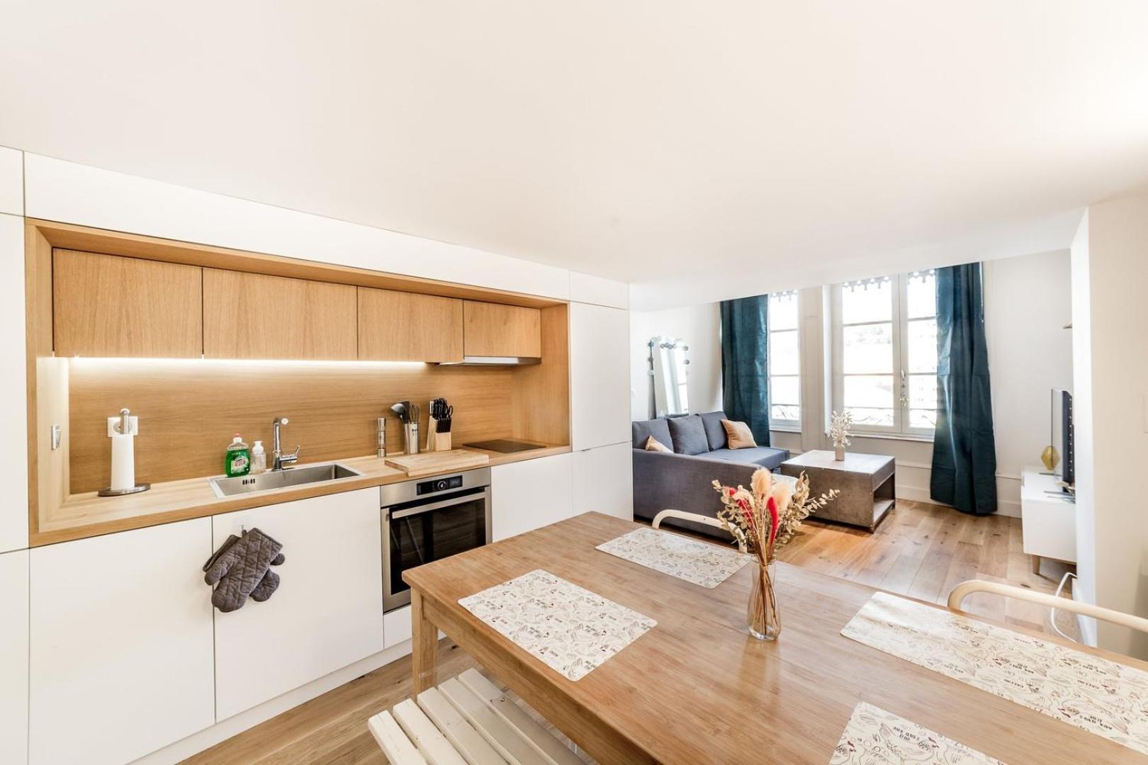 Loft Mezzanine Vue Incroyable Saone Apartment Lyon Bagian luar foto